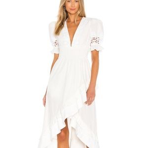 Tularosa Rhapsodie Dress in Ivory! Seen on Revolve